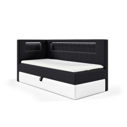 Niva III bed with LED lighting and bedding storage