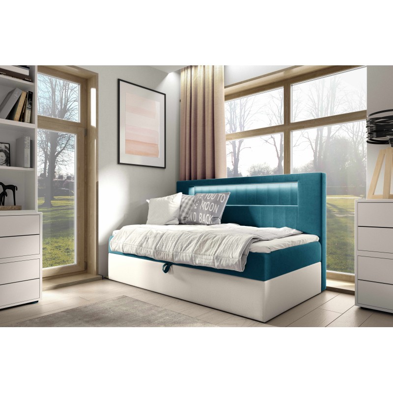 **Meta Title:** Niva II Bed with LED Lighting and Bedding Storage – The Perfect Place to Relax