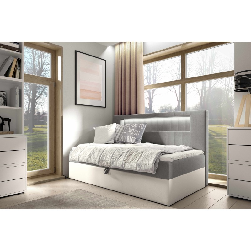 **Meta Title:** Niva II Bed with LED Lighting and Bedding Storage – The Perfect Place to Relax