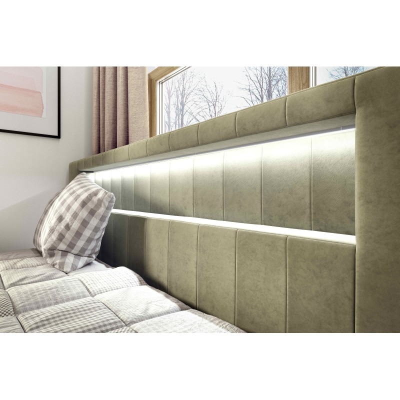 **Meta Title:** Niva II Bed with LED Lighting and Bedding Storage – The Perfect Place to Relax