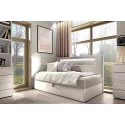 **Meta Title:** Niva II Bed with LED Lighting and Bedding Storage – The Perfect Place to Relax
