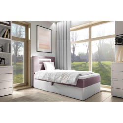 Niva I Bett mit LED-Beleuchtung und Bettkasten