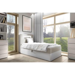 Niva I Bett mit LED-Beleuchtung und Bettkasten