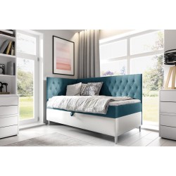 Modena III Bed – A luxurious bedroom furniture piece with a storage compartment for bedding and a sleeping function.