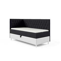 Modena III Bed – A luxurious bedroom furniture piece with a storage compartment for bedding and a sleeping function.