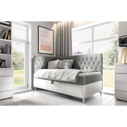 Modena III Bed – A luxurious bedroom furniture piece with a storage compartment for bedding and a sleeping function.