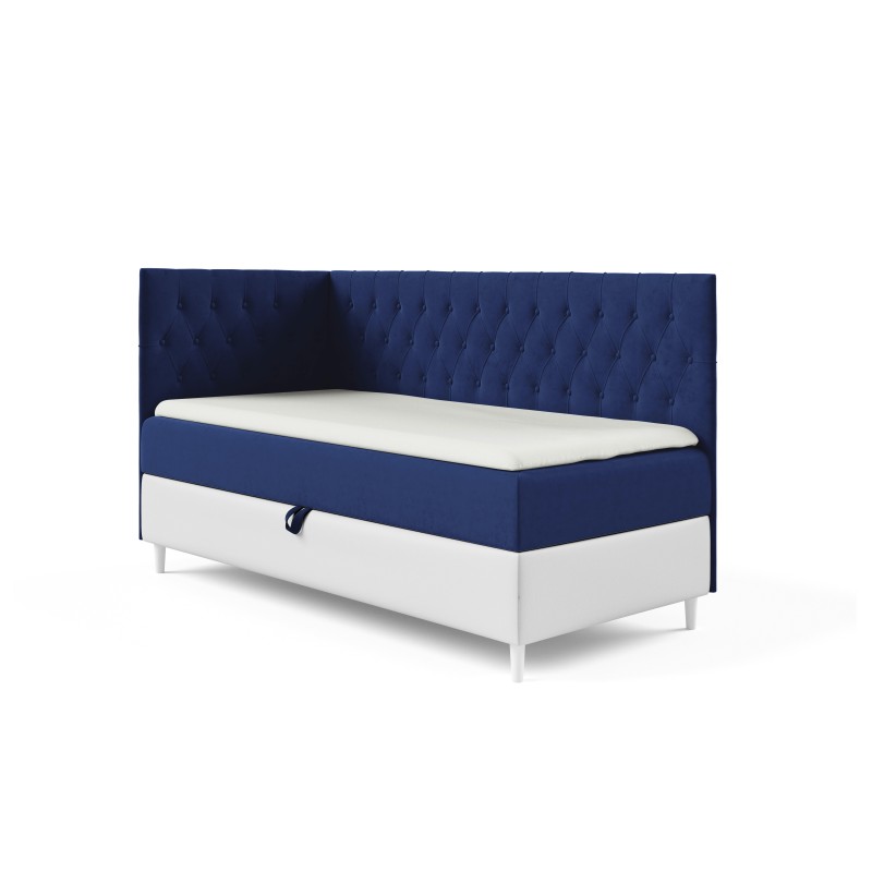 Modena III Bed – A luxurious bedroom furniture piece with a storage compartment for bedding and a sleeping function.