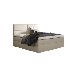 Voltar continental bed with a bedding storage container, fabric Soft 33