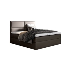 Cama continental Voltar con contenedor para ropa de cama, tela Soft 24