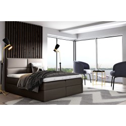 Kontinentalbett Voltar mit Bettkasten Stoff Soft 24