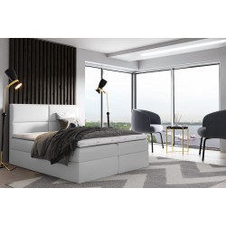 Voltar continental bed with bedding storage, fabric Soft 17