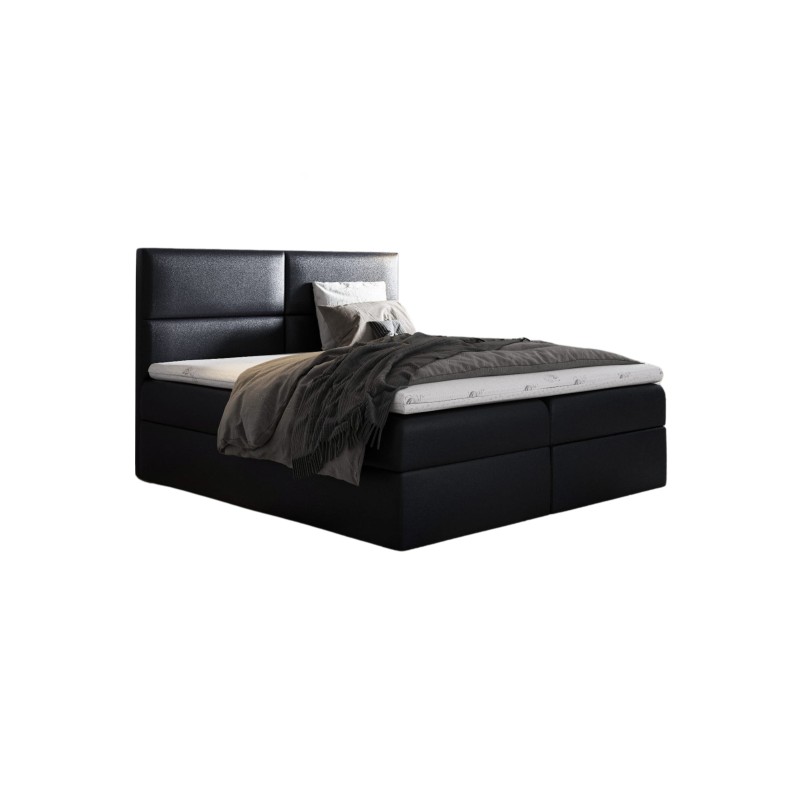 Kontinentalbett Voltar mit Bettkasten Stoff Soft 11