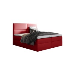 Cama continental Voltar con contenedor para ropa de cama en tejido Soft 10