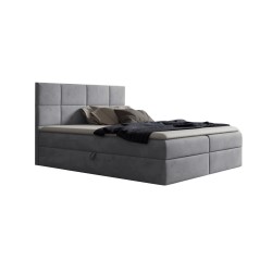 Feron continental bed with a bedding storage compartment, fabric Fresh 32