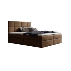 Kontinentales Bett Feron mit Bettkasten Stoff Fresh 06