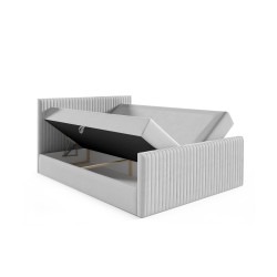 Kontinentalbett Elven mit Bettkasten Stoff Fresh 13