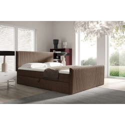 Elven continental bed with a bedding container, Fresh 4 fabric