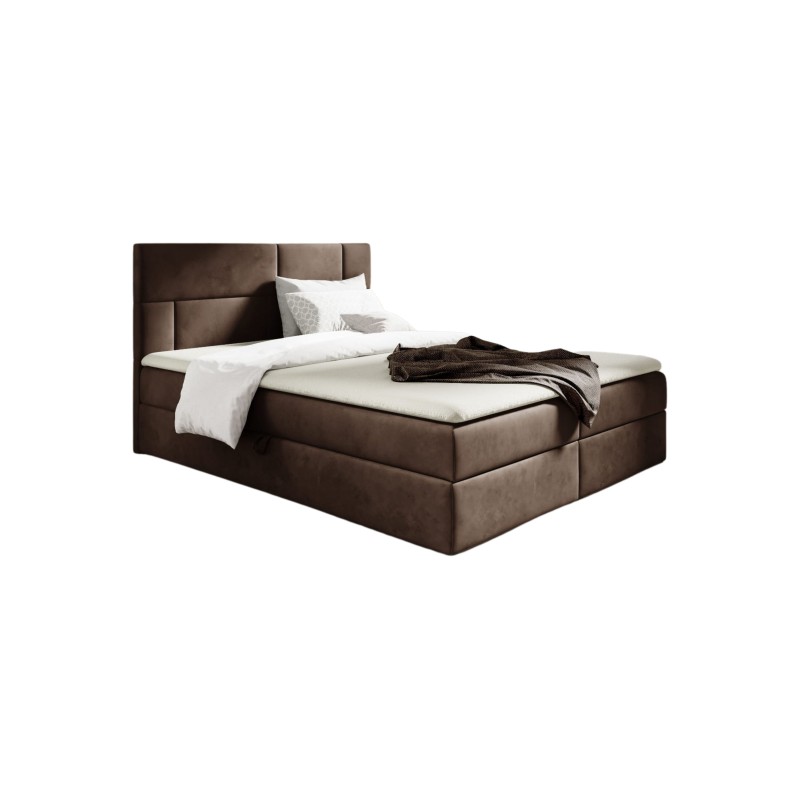 Cama continental Killian con contenedor para ropa de cama tejido Fresh 4