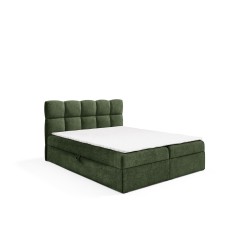 Kontinentalbett Orivo mit Bettkasten Stoff Coral 20