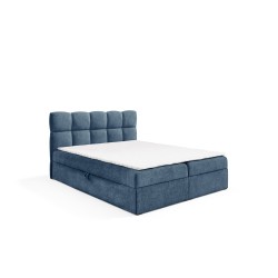 Kontinentalbett Orivo mit Bettkasten Stoff Coral 10