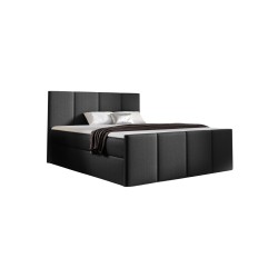 Cama continental Ulvaro con contenedor para ropa de cama tela Inari 100