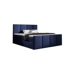 Kontinentalbett Ulvaro mit Bettkasten Stoff Fancy 79
