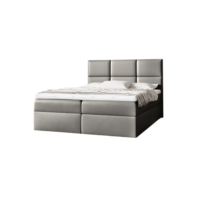 Kontinentalbett Nuvon mit Bettkasten Stoff Soft 29