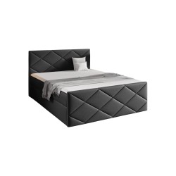 Cama continental Koro con contenedor para ropa de cama tela Inari 100