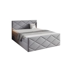 Cama continental Koro con contenedor para ropa de cama tela Inari 91.