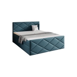 Cama continental Koro con contenedor para ropa de cama tela Inari 87