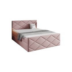 Continental bed Koro with bedding storage fabric Inari 52