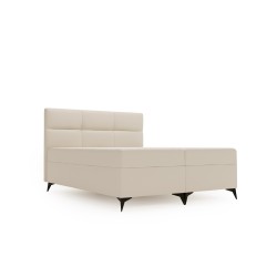 Kontinentalbett Santos mit Bettkasten Stoff Soft 33