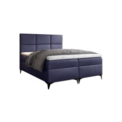 Continental bed Qurio with a bedding container, fabric Fancy 79