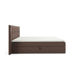 Valdi continental bed with sensory lighting, Fresh 4 fabric
