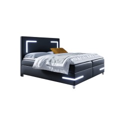 Kontinentalbett Axero mit LED-Beleuchtung Stoff Soft 11