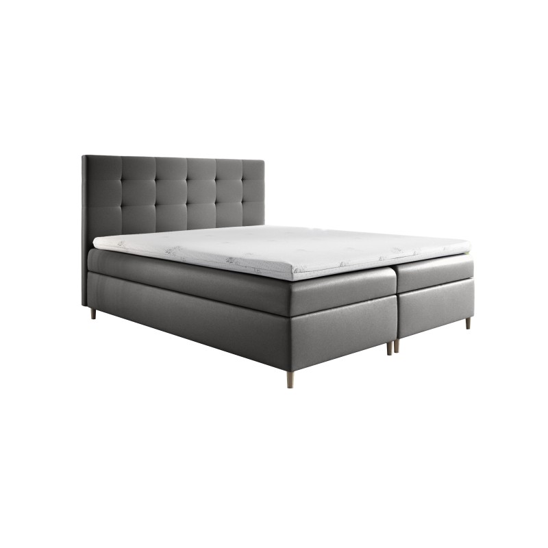 Tivaro continental bed with a bedding container, fabric Soft 29
