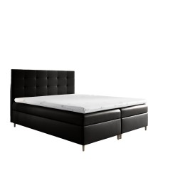 Kontinentales Bett Tivaro mit Bettkasten Stoff Soft 11