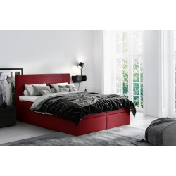 Kontinentalbett Nolivo mit Bettkasten Stoff Riviera 61