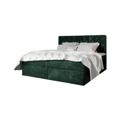 Cama continental Zendo VII con contenedor para ropa de cama, tela Fresh 13