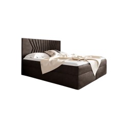 Cama continental Zendo II con contenedor para ropa de cama tela Fresh 4