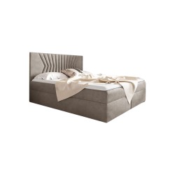 Zendo II continental bed with a bedding container, fabric Fresh 2