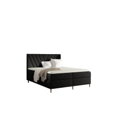 Karo continental bed with a bedding container, Fresh 17 fabric