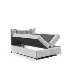 Continental bed Elmo with bedding storage, fabric Fresh 8