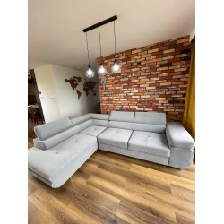 Convertible corner sofa Fidel