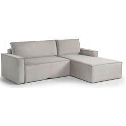 Ecksofa Moon mit Schlaffunktion und ausziehbarem Stauraum