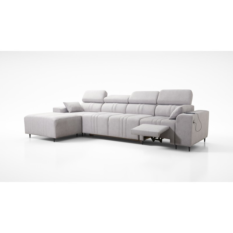Verona XII Mix Corner Sofa with Sleeping Function Velvet, Vena 20 - elegance and comfort in one piece of furniture