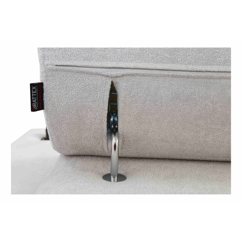 Prestige XI Mini Ecksofa mit Schlaffunktion und USB-Anschluss - Weich im Griff, Freya 210.02 + Tauro 8203