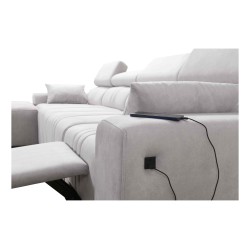 Ecksofa Verona XII Mix mit Schlaffunktion Samt, Vena 6 - Eleganz und Komfort in einem Möbelstück