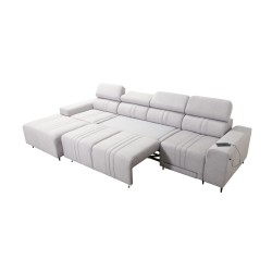 Verona XII Mix corner sofa with sleeping function Velour, Vena 3 - elegance and comfort in one piece of furniture