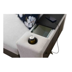 Narożnik Prestige VII z Miękka w dotyku, Freya 210.25 + Tauro 8207 - elegancja i funkcjonalność w jednym